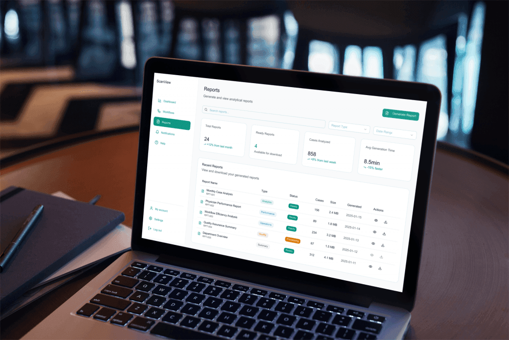 Medical Imaging Annotation Platform interface